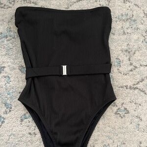 Abercrombie & Fitch strapless one piece swimsuit
